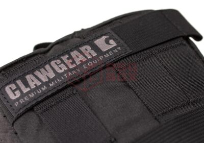 Clawgear Medium Horizontal Utility Pouch Zipped Core Black - obrazek 4