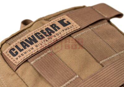 Clawgear Medium Horizontal Utility Pouch Zipped Core Coyote - obrazek 4