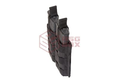 Clawgear 5.56mm Open Double Mag Pouch Core Black - obrazek 6