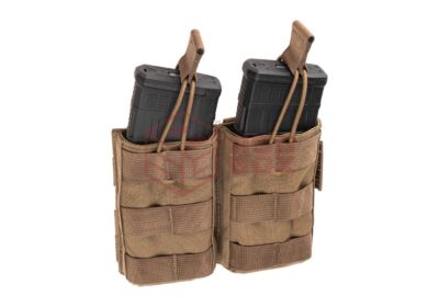 Clawgear 5.56mm Open Double Mag Pouch Core Coyote - obrazek 4
