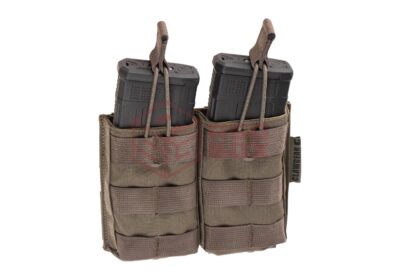 Clawgear 5.56mm Open Double Mag Pouch Core RAL7013 - obrazek 4