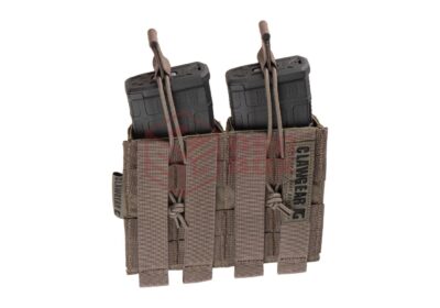 Clawgear 5.56mm Open Double Mag Pouch Core RAL7013 - obrazek 5