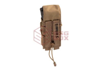 Clawgear 5.56mm Single Mag Stack Flap Pouch Core Coyote - obrazek 5