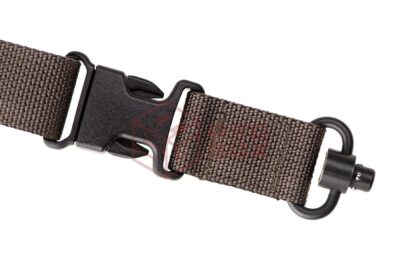 Clawgear Sniper Rifle Sling Padded QD Swivel RAL7013 - obrazek 5
