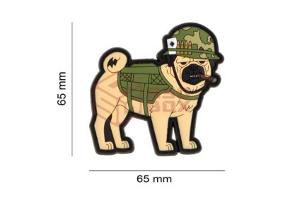Airsoftology Nam Pug Tactipug Patch - obrazek 5