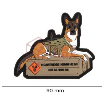 Airsoftology German Shepard Tactical Dog Patch 11176300000 33959 asgbox.pl