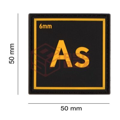 Airsoftology Airsoftology Logo Patch Black 11176706000 33963 asgbox.pl