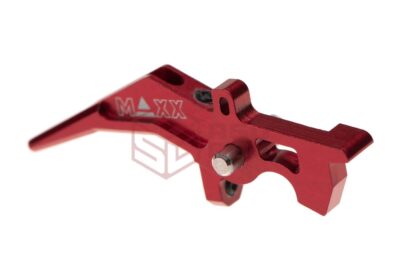 Maxx Model CNC Aluminum Advanced Speed Trigger Style B Red - obrazek 5
