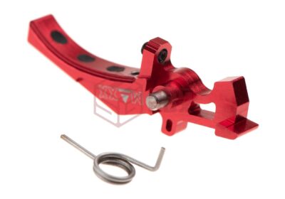 Maxx Model CNC Aluminum Advanced Speed Trigger Style D Red - obrazek 6