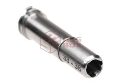 Maxx Model CNC Titanium Adjustable Air Seal Nozzle 33mm - 36mm for AEG - obrazek 4