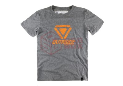Outrider OT Scratched Logo Tee Dark Grey 2XL - obrazek 3