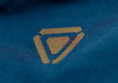 Outrider OT Scratched Logo Tee Blue 2XL - obrazek 5