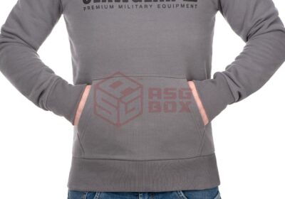 Clawgear CG Logo Hoodie Wolf Grey M - obrazek 5