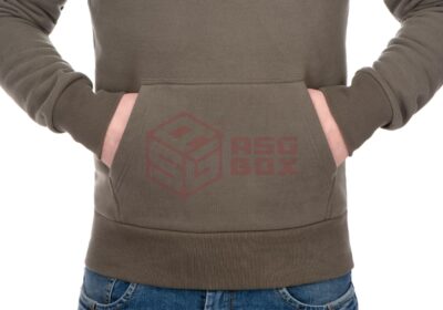 Clawgear CG Logo Hoodie RAL7013 S - obrazek 5