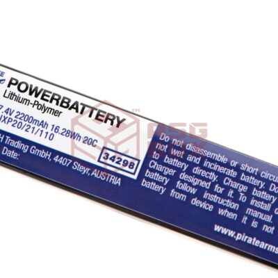 Alternative view of Pirate Arms LiPo 7.4V 2200mAh 20C Twin Type T-Plug