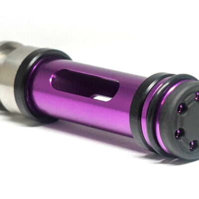 Alternative view of AA CNC Aluminum Piston for TM L96 AWS (90° Trigger) - Purple