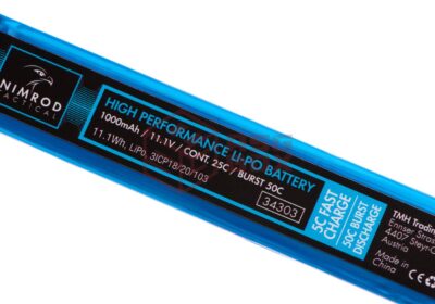 Nimrod Lipo 11.1V 1000mAh 25C Split Type Blue - obrazek 3