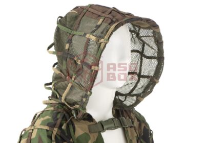 Invader Gear Ghillie Base Plain Woodland - obrazek 3