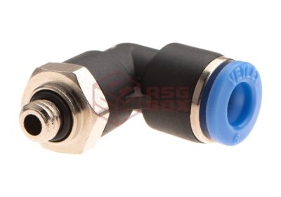 EpeS HPA 6mm Hose Coupling 90 Degree - Outer M6 Thread - obrazek 3
