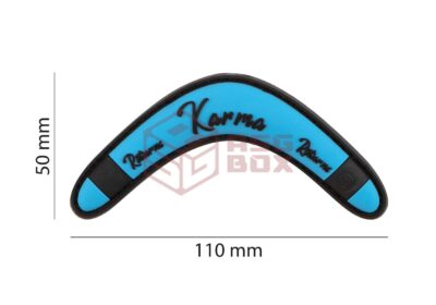 JTG Karma Returns Rubber Patch Blue - obrazek 5