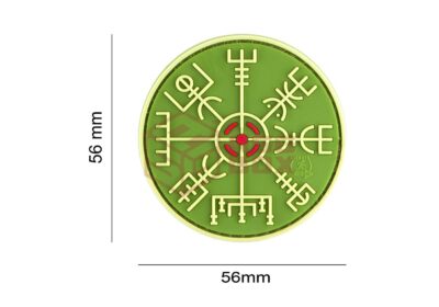 JTG Helm of Awe Rubber Patch Green - obrazek 5