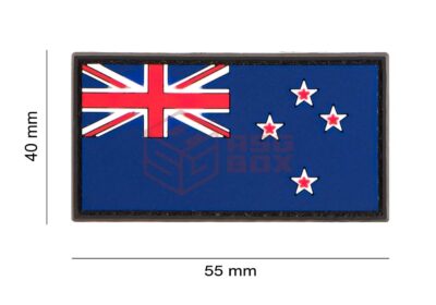 JTG New Zealand Flag Rubber Patch Multicolor - obrazek 5