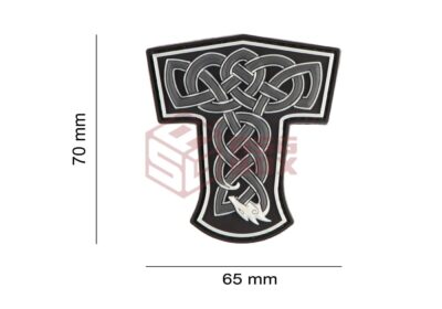 JTG Thors Hammer Dragon Rubber Patch SWAT - obrazek 5