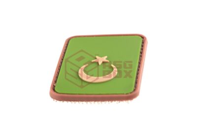 JTG Turkey Flag Rubber Patch Green - obrazek 3