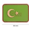 JTG Turkey Flag Rubber Patch Green OD-TM-11231520000 35406 asgbox.pl