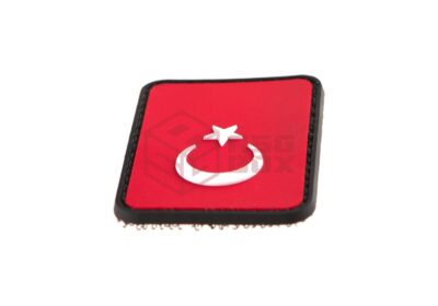 JTG Turkey Flag Rubber Patch Multicolor - obrazek 3