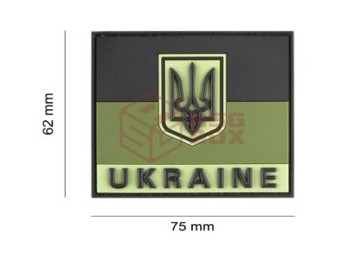 JTG Ukraine Flag Rubber Patch Forest - obrazek 5