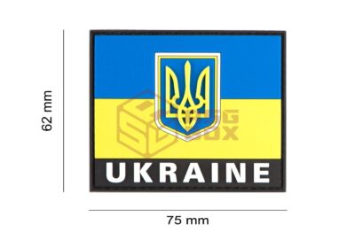 JTG Ukraine Flag Rubber Patch Multicolor - obrazek 5