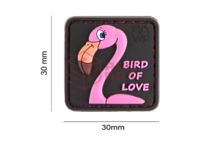 JTG Bird of Love Rubber Patch Multicolor - obrazek 5