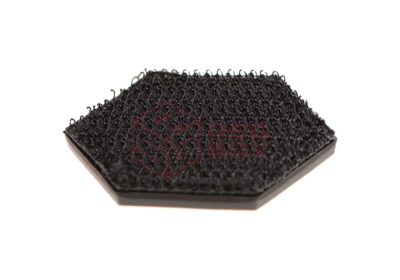 JTG German Flag Hexagon Rubber Patch Multicolor - obrazek 4