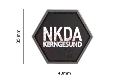 JTG NKDA Kerngesund Hexagon Rubber Patch SWAT - obrazek 5