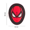JTG Spiderboobs Rubber Patch Multicolor OD-TM-11232250000 35420 asgbox.pl