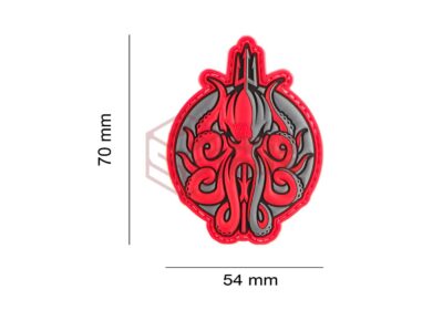 JTG Release the Kraken Rubber Patch Red - obrazek 5