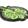 JTG Release the Kraken Rubber Patch Neon Green OD-TM-11232321900 35424 asgbox.pl