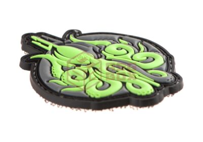 JTG Release the Kraken Rubber Patch Neon Green - obrazek 3