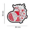 JTG Viking Dragon Ship Head Rubber Patch Multicolor OD-TM-11232850000 35433 asgbox.pl
