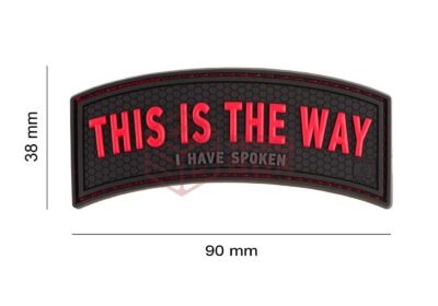 JTG This is the Way Rubber Patch Multicolor - obrazek 5