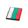 JTG Bulgarian Flag Rubber Patch Black OD-TM-11233306000 35442 asgbox.pl