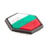 JTG Hexagon Bulgarian Flag Rubber Patch Black OD-TM-11233406000 asgbox.pl