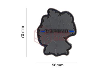JTG Defend Germany Rubber Patch SWAT - obrazek 5