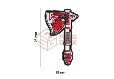 JTG Odins Axe Rubber Patch Multicolor - obrazek 5