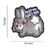 JTG Bunny Rubber Patch Multicolor OD-TM-11233950000 35448 asgbox.pl