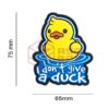 JTG Duck Rubber Patch Multicolor OD-TM-11234150000 35450 asgbox.pl