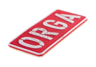 JTG ORGA Rubber Patch Red - obrazek 3