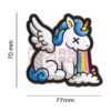 JTG Unicorn Not Drunk Rubber Patch Multicolor OD-TM-11234750000 35458 asgbox.pl