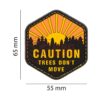JTG Trees Don't Move Rubber Patch Multicolor OD-TM-11236250000 35476 asgbox.pl